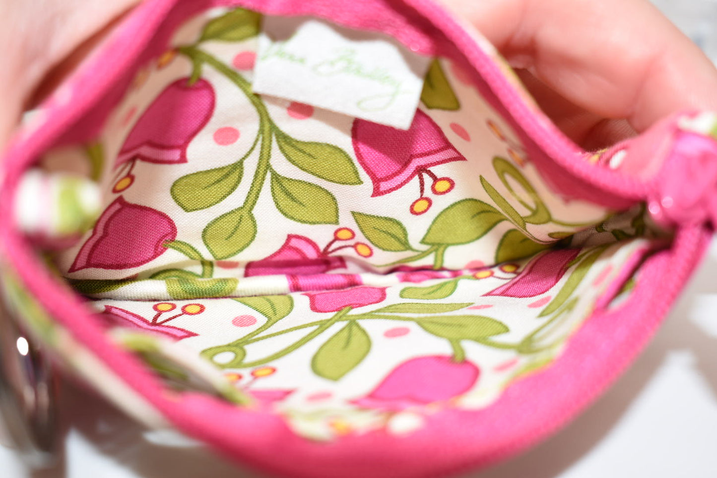 Vera Bradley Zip ID Case in "Lilli Bell" Pattern