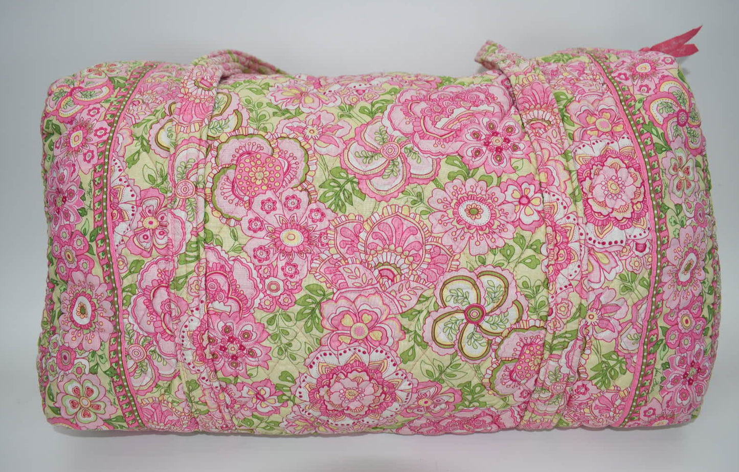 Vera Bradley Large Duffel Bag in "Petal Pink" Pattern