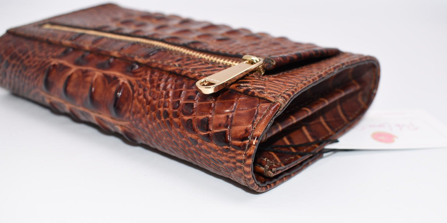 Brahmin Polly Crossbody Bag in Pecan Melbourne