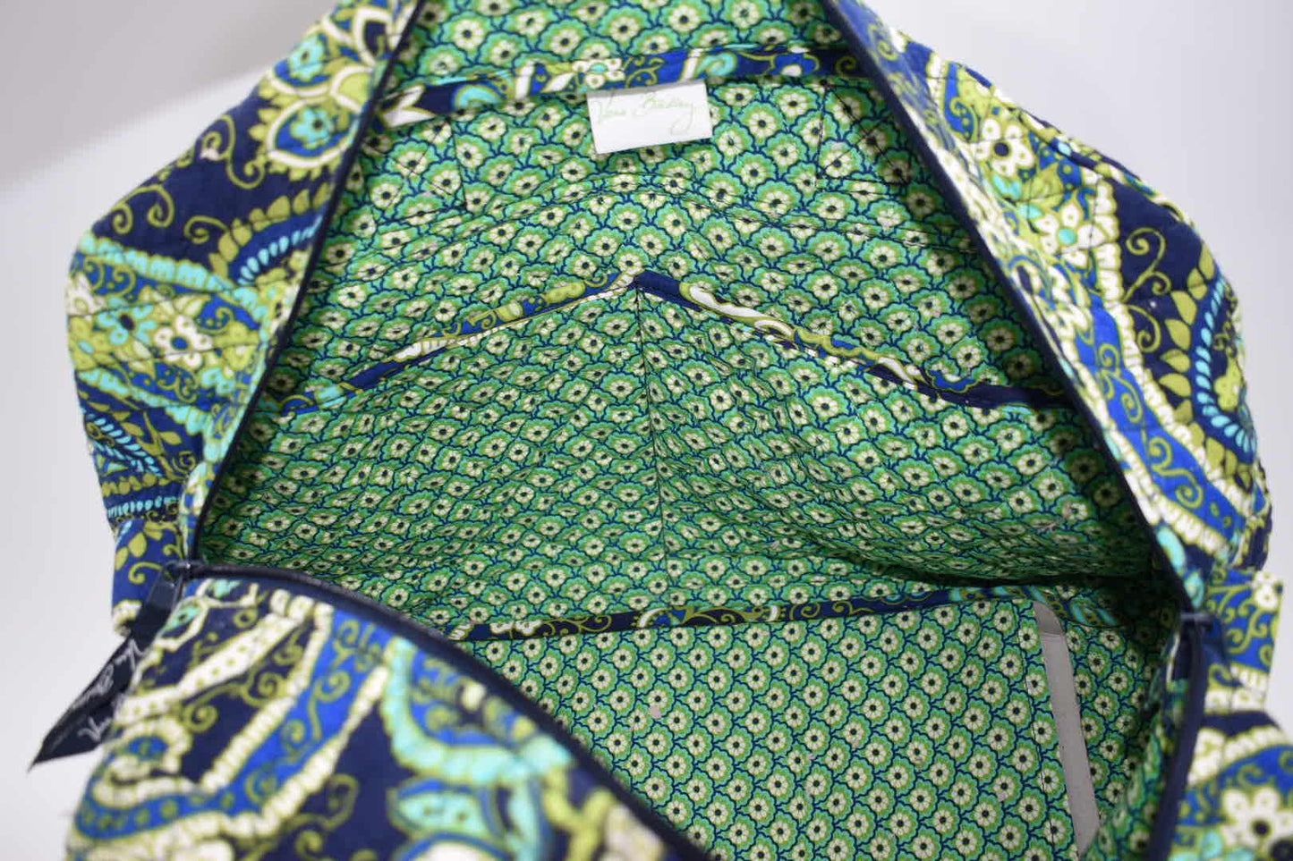 Vera Bradley Weekender Travel Bag in "Rhythm and Blues" Pattern