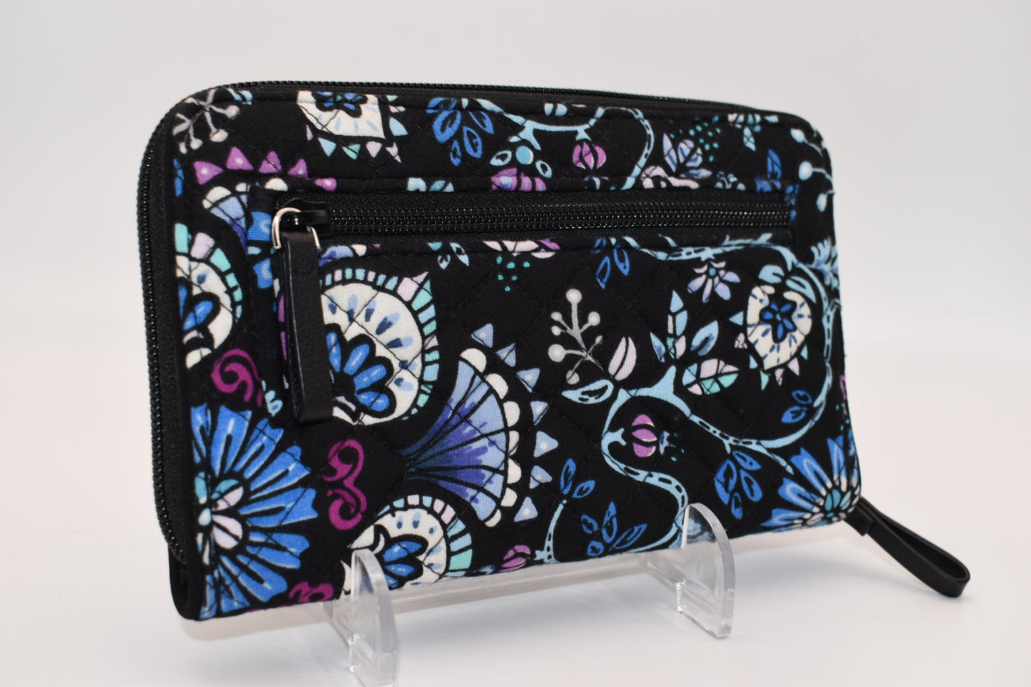 Vera Bradley RFID Turnlock Wallet in "Bramble" Pattern