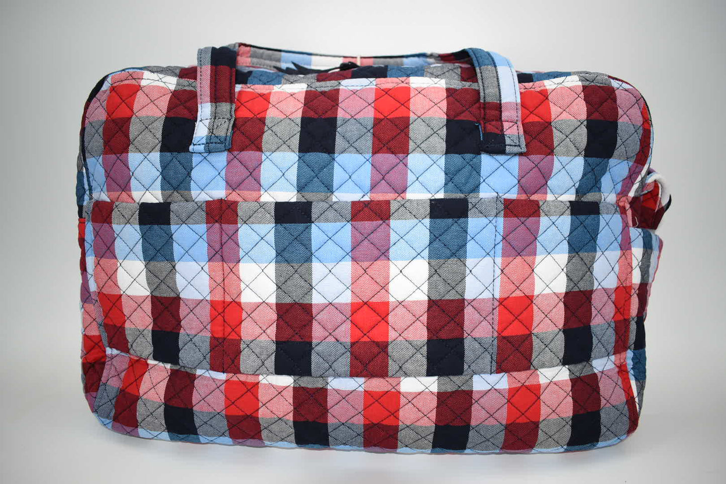 Vera Bradley Weekender Travel Bag in "Patriotic Plaid" Pattern