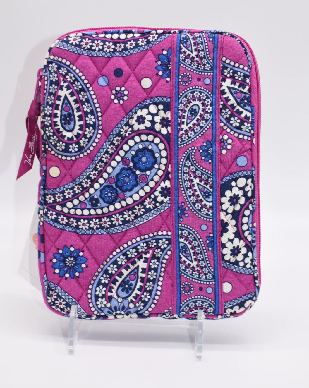 Vera Bradley Padded Tablet/Tech Case in "Boysenberry" Pattern