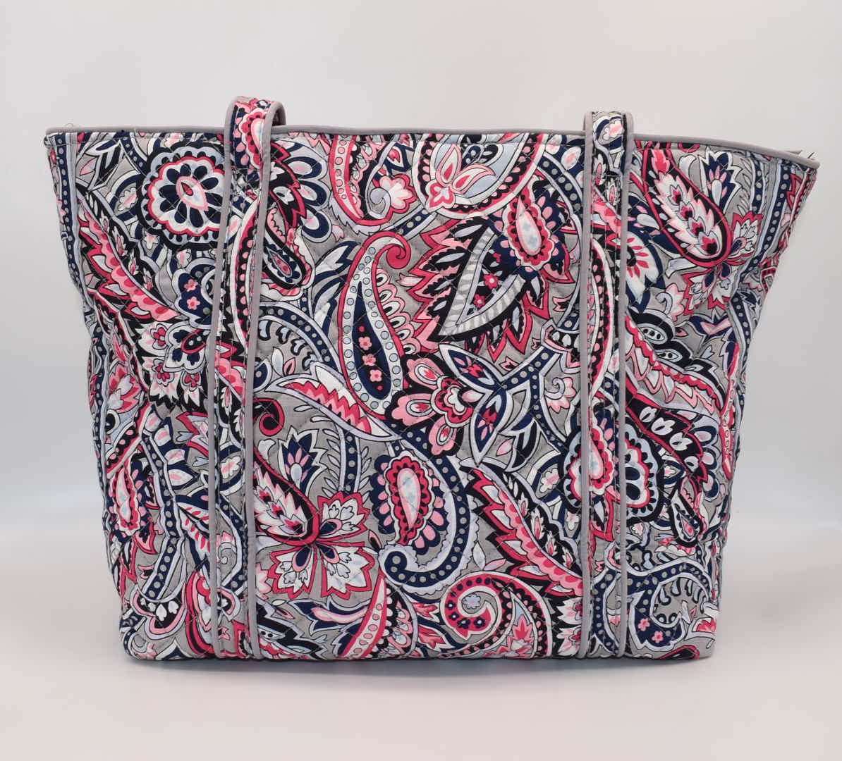 Vera Bradley Iconic Small Vera Tote Bag in Gramercy Paisley