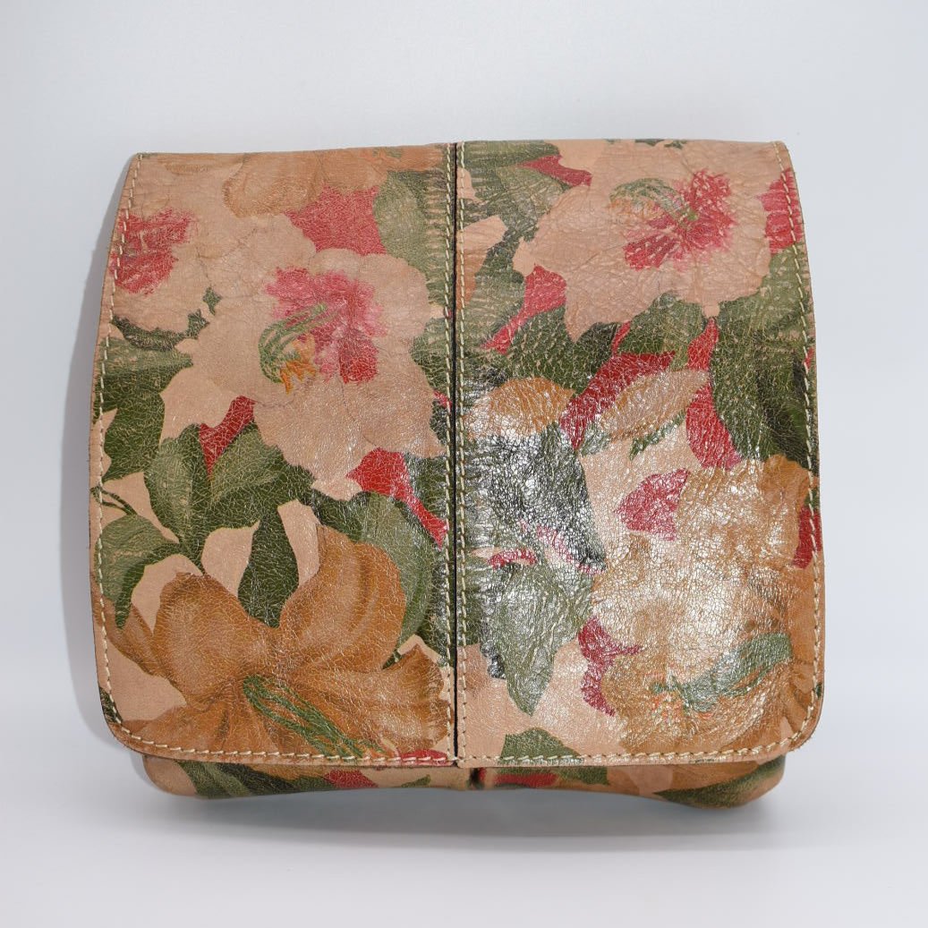 Patricia Nash Granada Crossbody Bag in Vintage Spring Lily