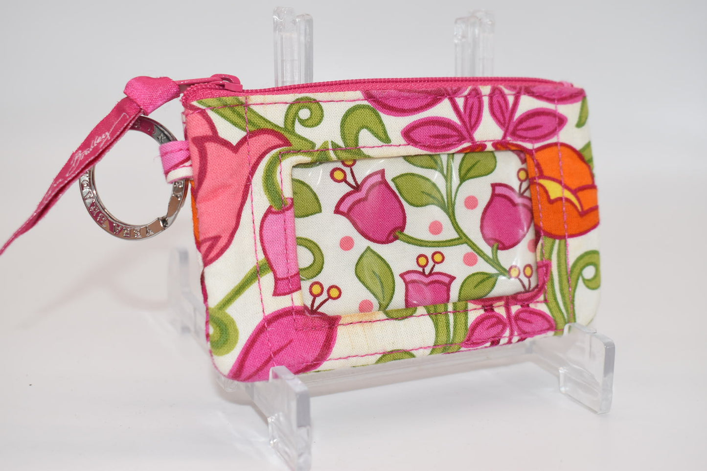 Vera Bradley Zip ID Case in "Lilli Bell" Pattern