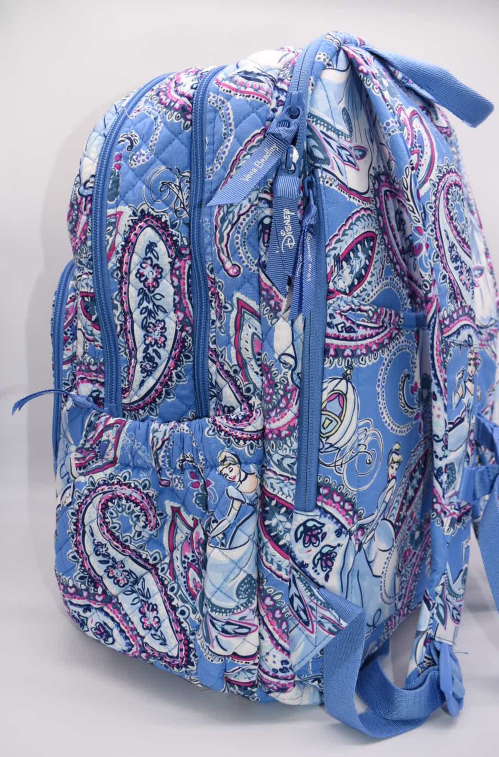 Vera Bradley Cinderella Paisley XL Campus Backpack