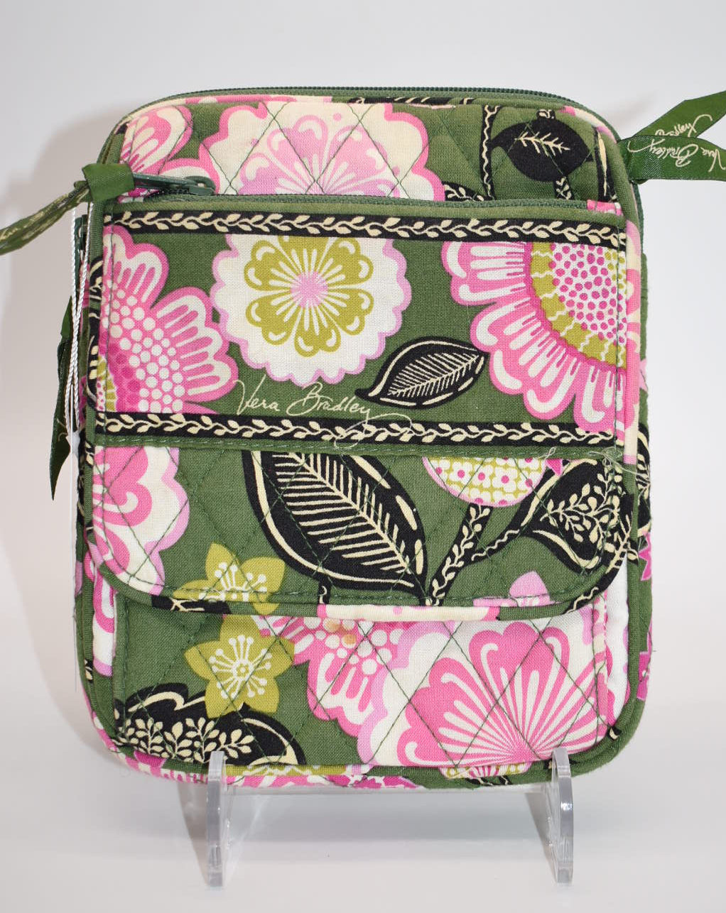 Vera Bradley Mini Hipster Crossbody Bag in "Olivia Pink" Pattern