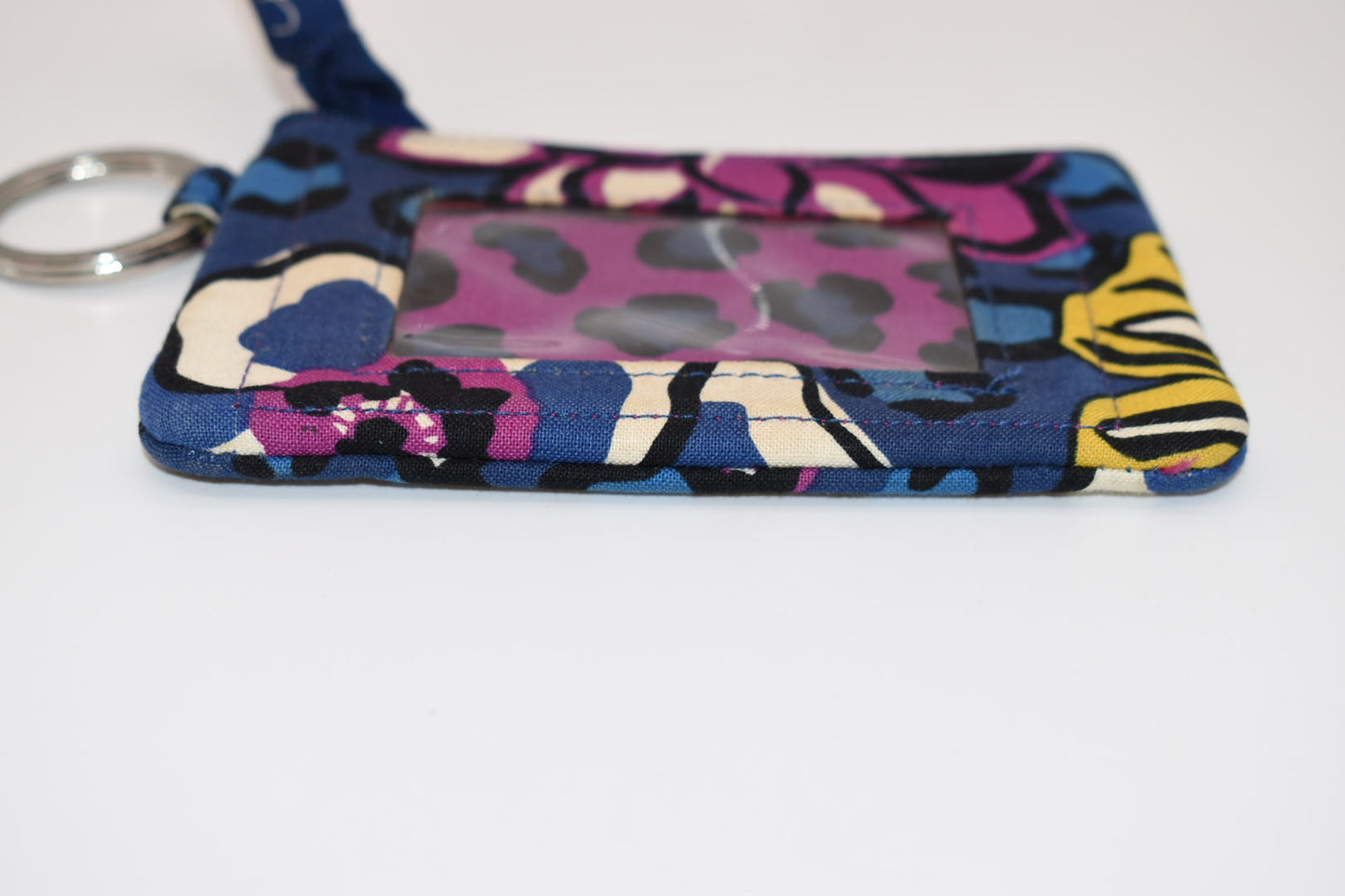 Vera Bradley Zip ID Case in "African Violet" Pattern