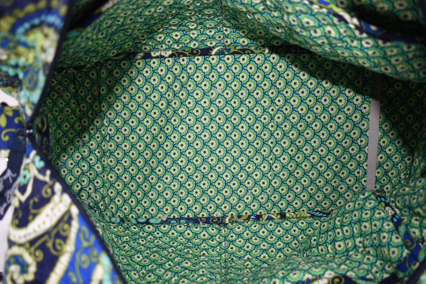 Vera Bradley Weekender Travel Bag in "Rhythm and Blues" Pattern