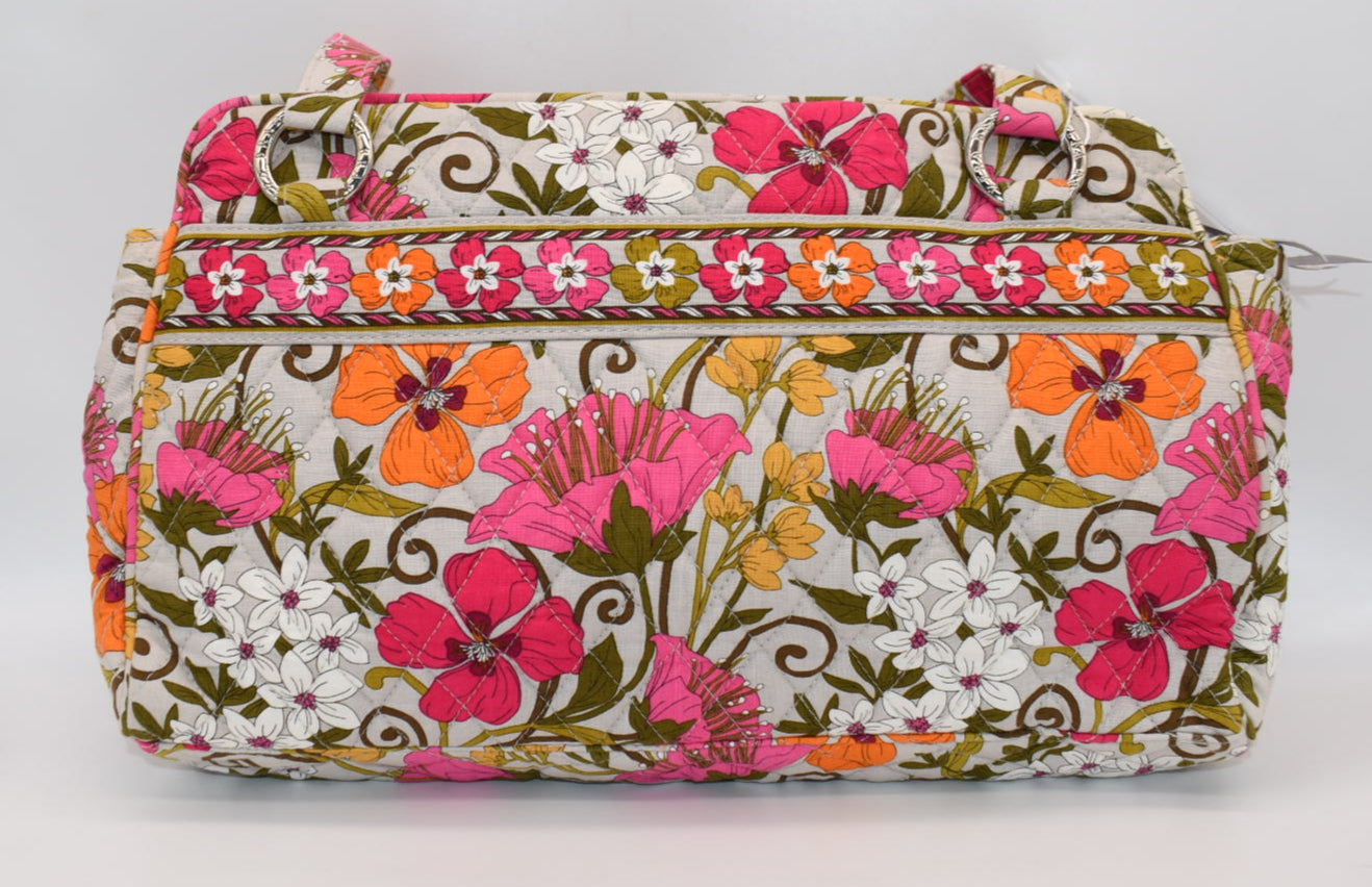 Vera Bradley Whitney Shoulder Bag in "Tea Garden" Pattern