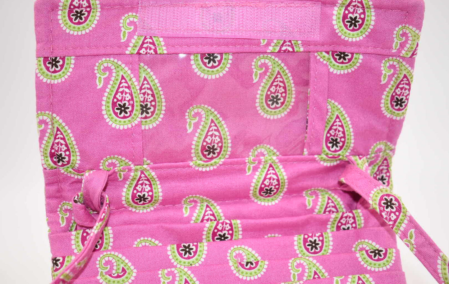 Vera Bradley Strap Wallet in "Bermuda Pink" Pattern