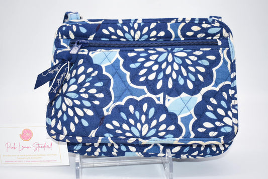 Vera Bradley Petite Crossbody Bag in "Petal Splash" Pattern