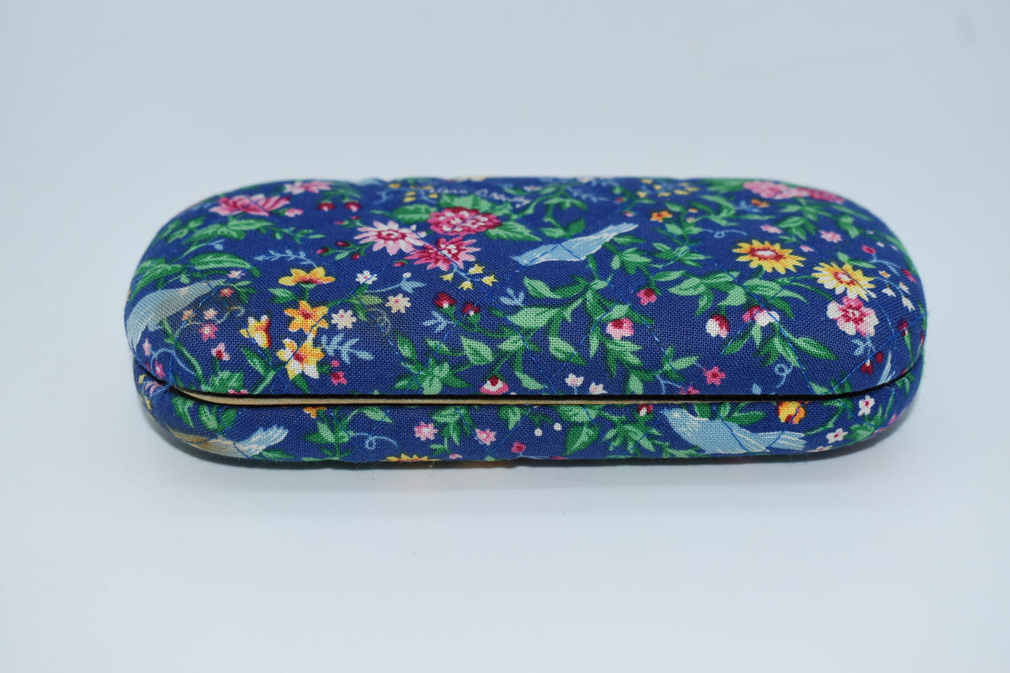 Vintage Vera Bradley Hardshell Eyeglass Case in "Bluebird -1998" Pattern