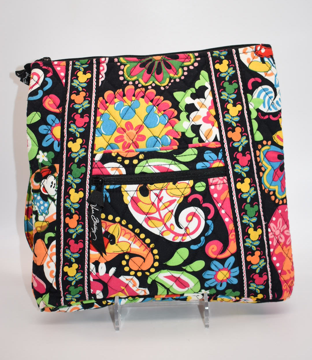 Vera Bradley Hipster Crossbody Bag in "Midnight Mickey" Pattern