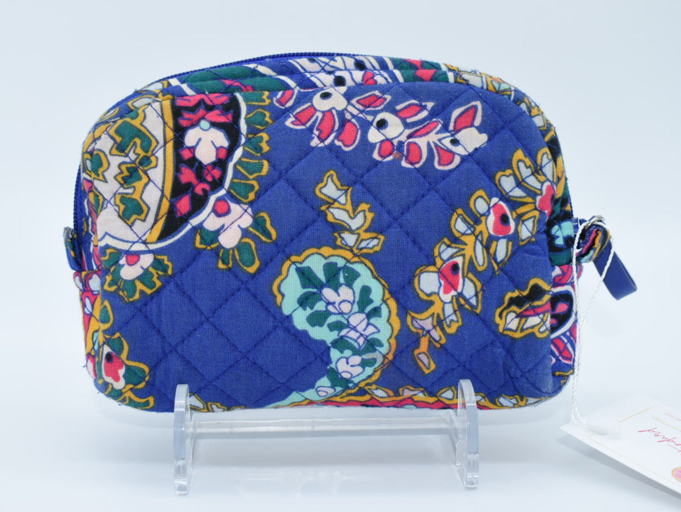 Vera Bradley Iconic Small Cosmetic Bag in "Romantic Paisley " Pattern