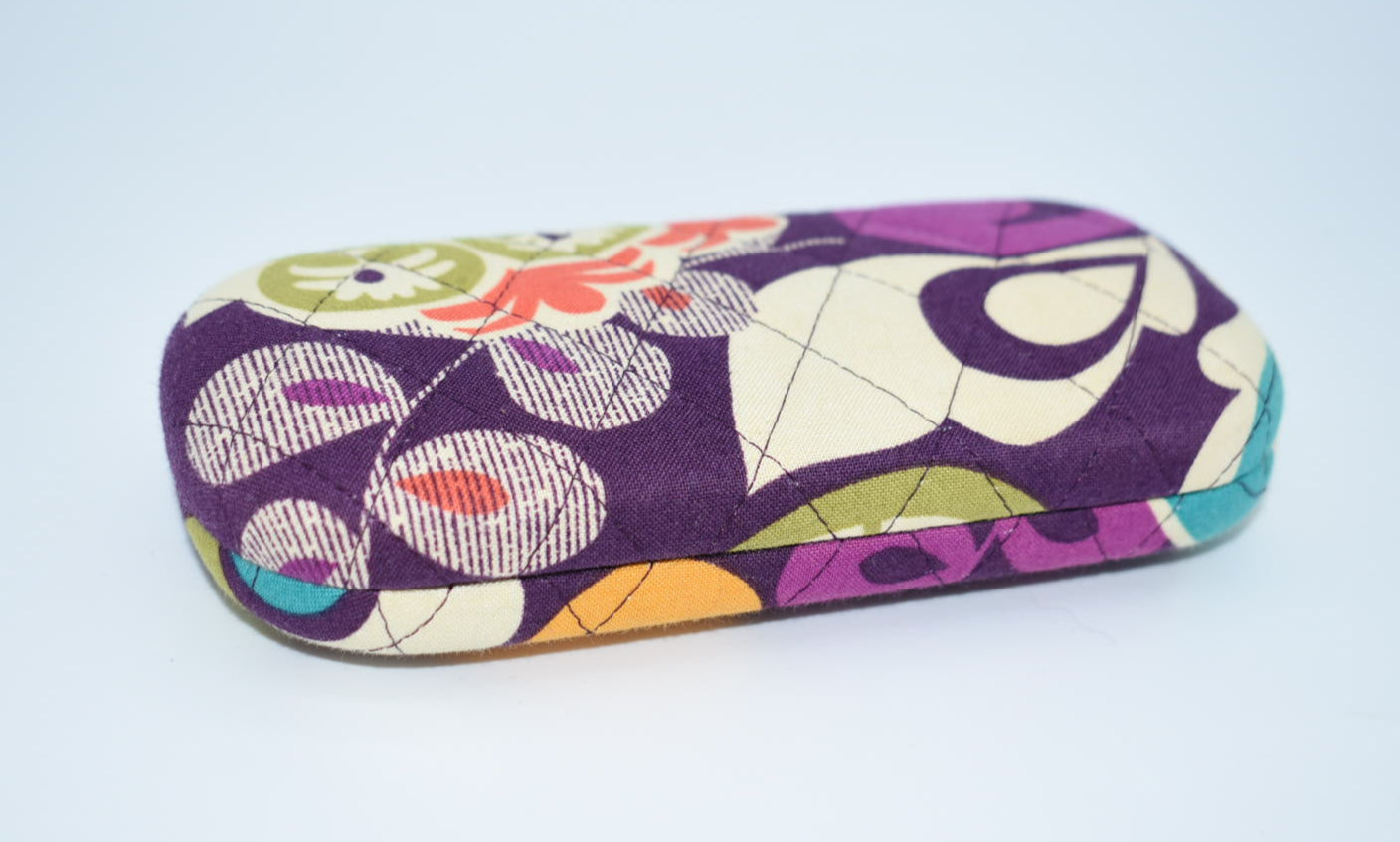 Vera Bradley Hardshell Eyeglass Case in "Plum Crazy" Pattern