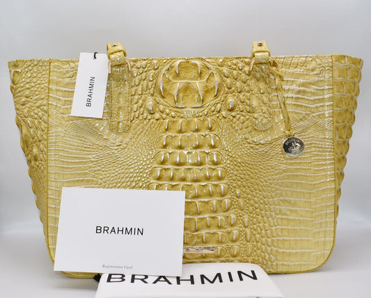 Brahmin Ashlee Tote Bag in Butter Melbourne