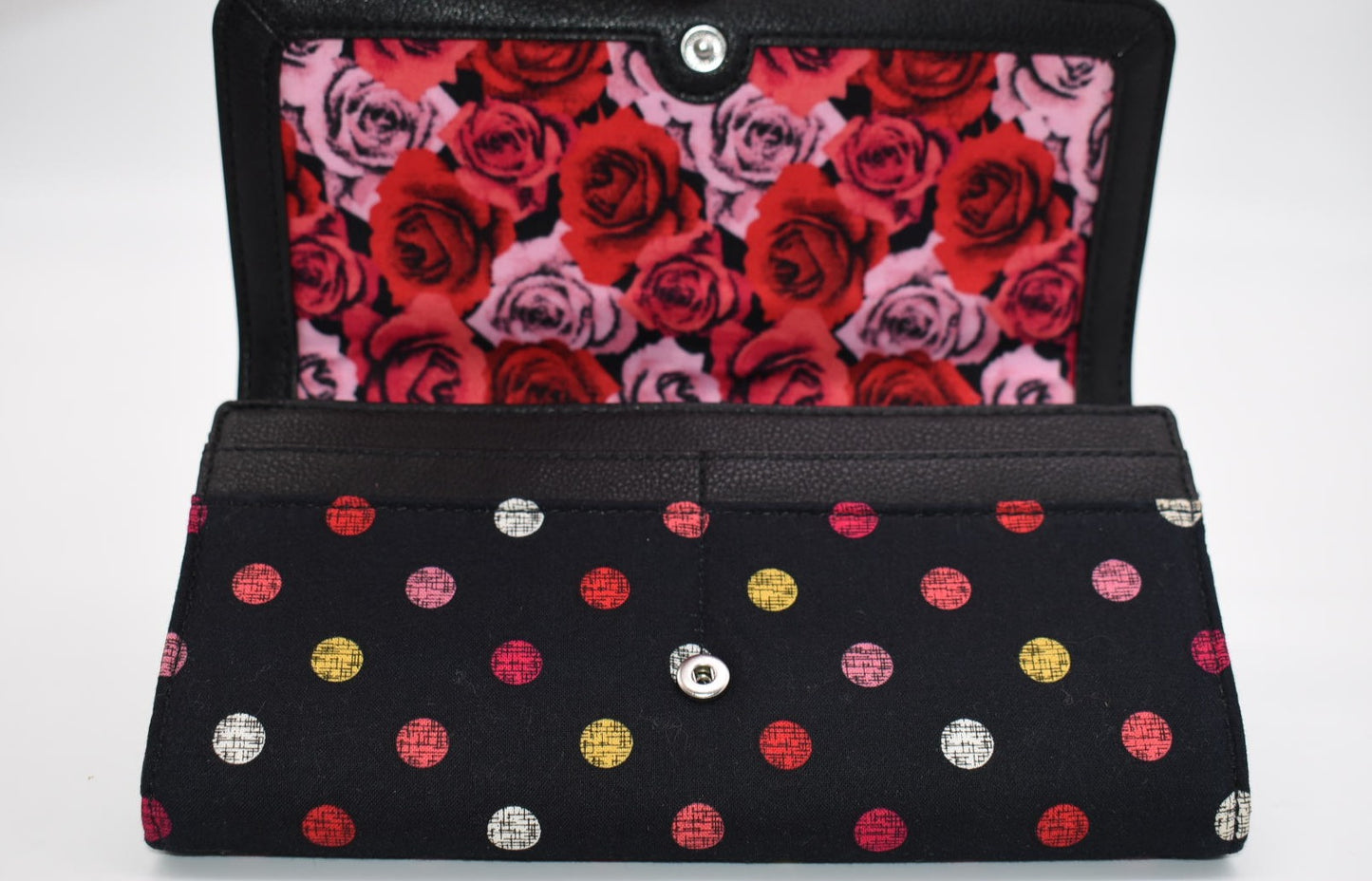 Vera Bradley RFID Audrey Wallet in "Havana Dots" Pattern