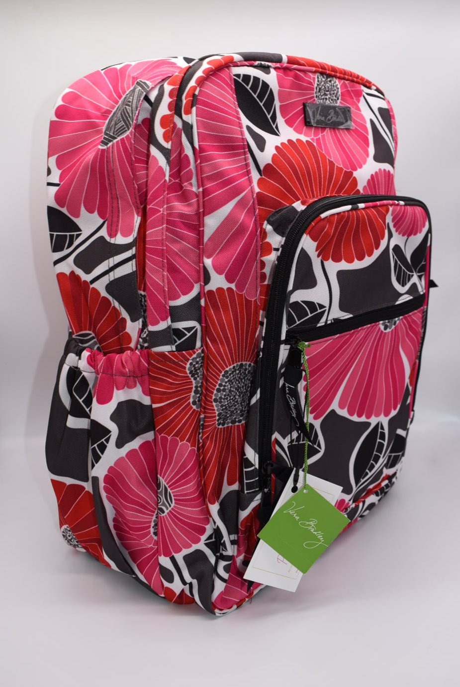 Vera Bradley Lighten Up Large Backpack in "Cherry Blossoms" Pattern