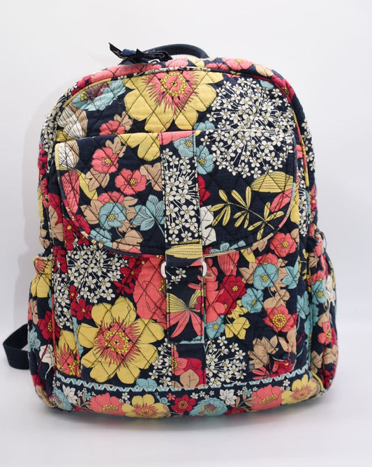 Vera Bradley Small Backpack in "Happy Snails" Pattern