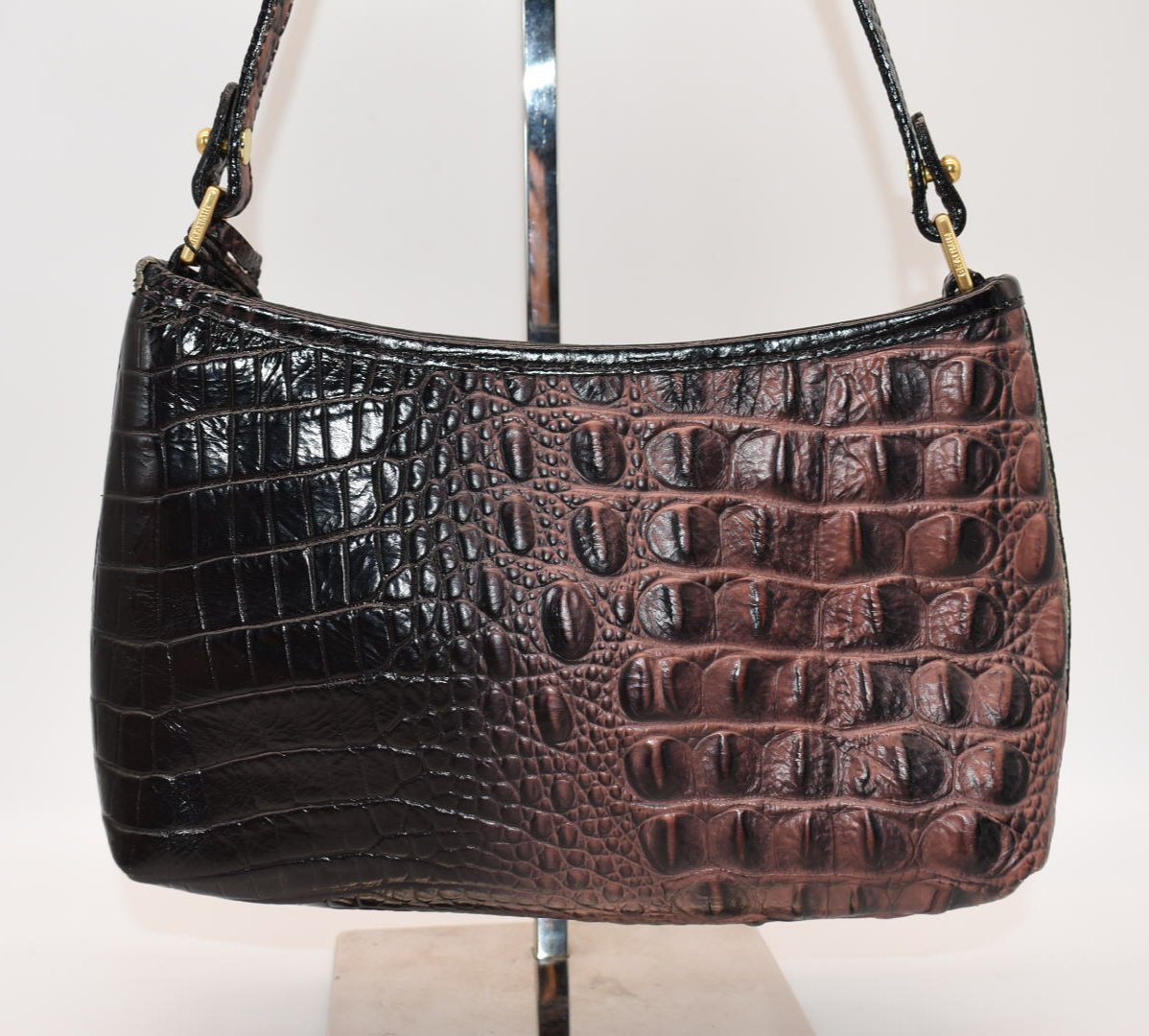 Brahmin Lorelei Shoulder Bag in Dark Brown Cocoa Melbourne