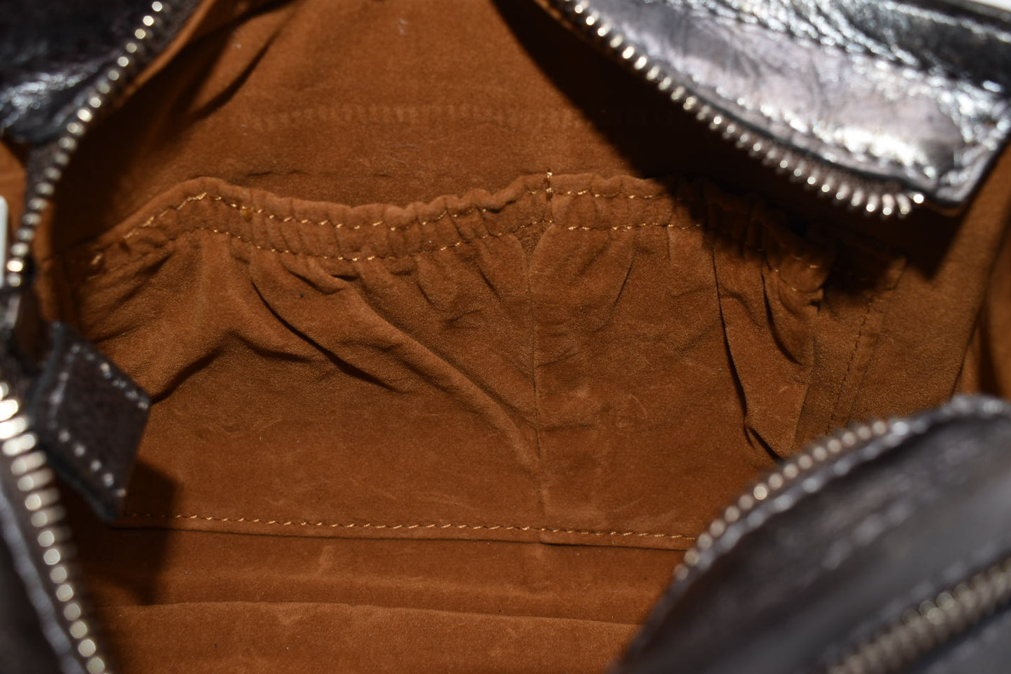 Patricia Nash Turati Top Zip Shoulder/Crossbody Bag in Antique Silver
