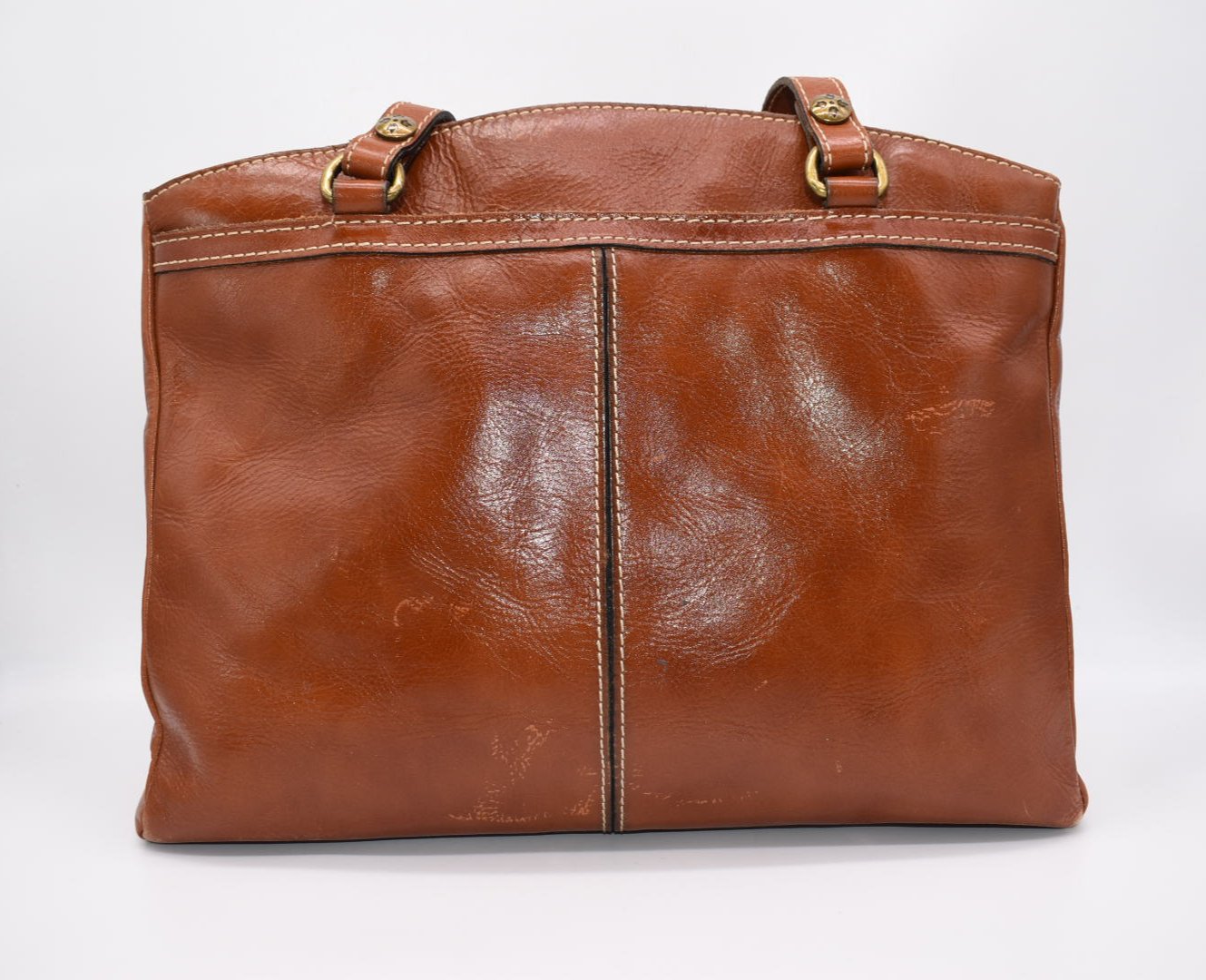 Patricia Nash Poppy Tote Bag in Tooled Tan