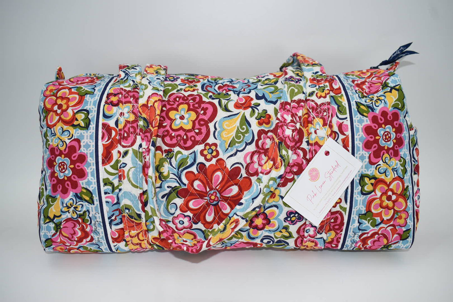 Vera Bradley Small Duffel Bag in "Hope Garden" Pattern