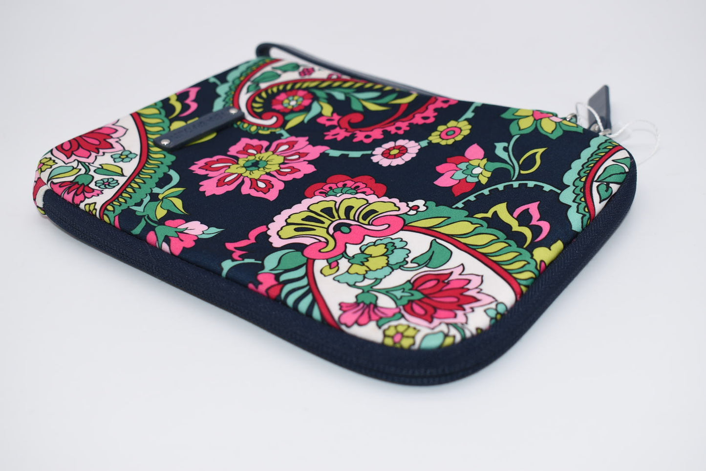 Vera Bradley Neoprene Tablet Padded Zippered Case in "Petal Paisley" Pattern