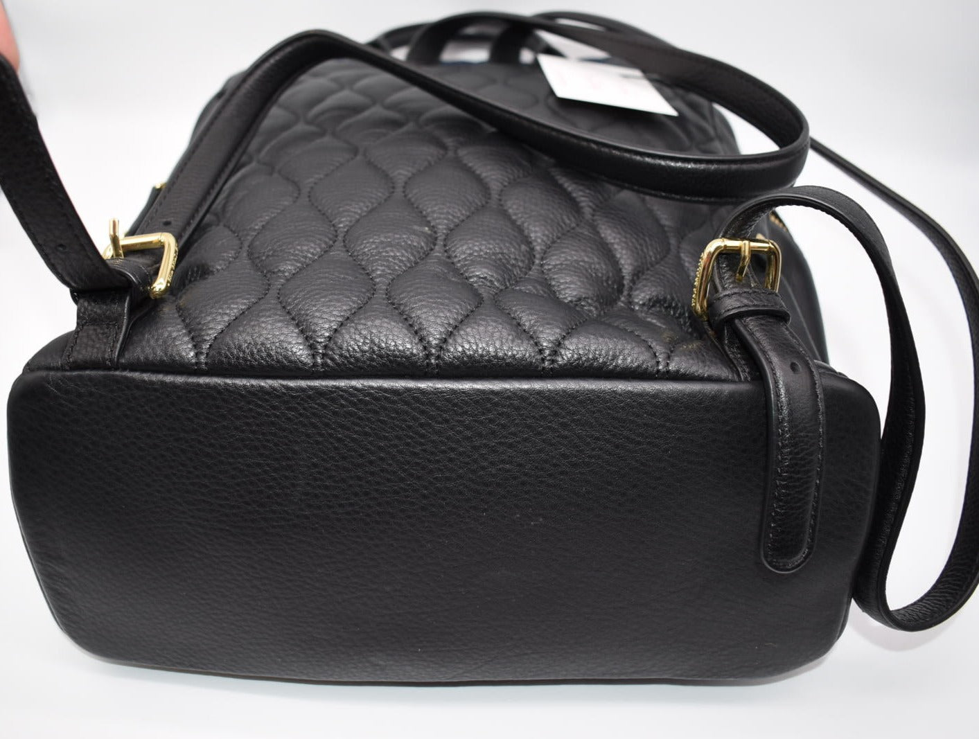 Dooney & Bourke Patent Leather Crossbody Bag ,Denim