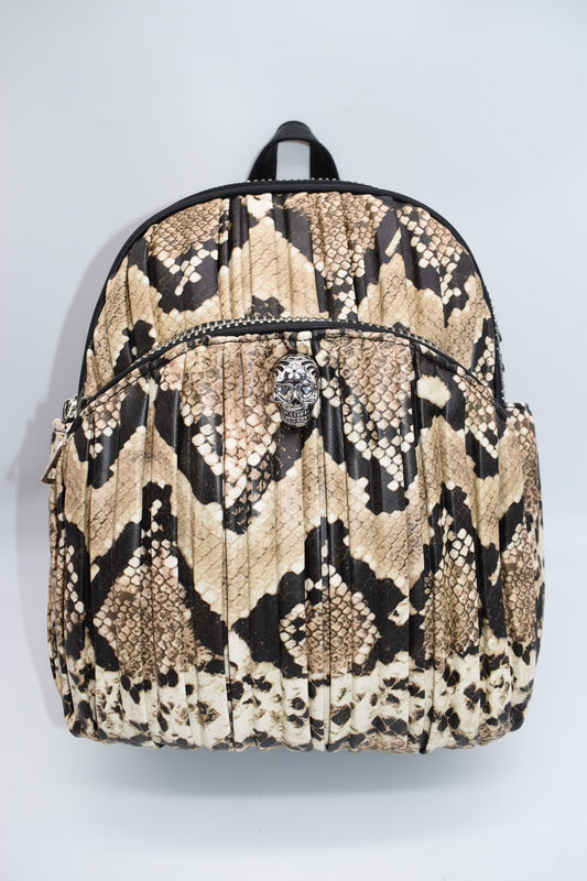 Betsey Johnson Slithering Skull Backpack