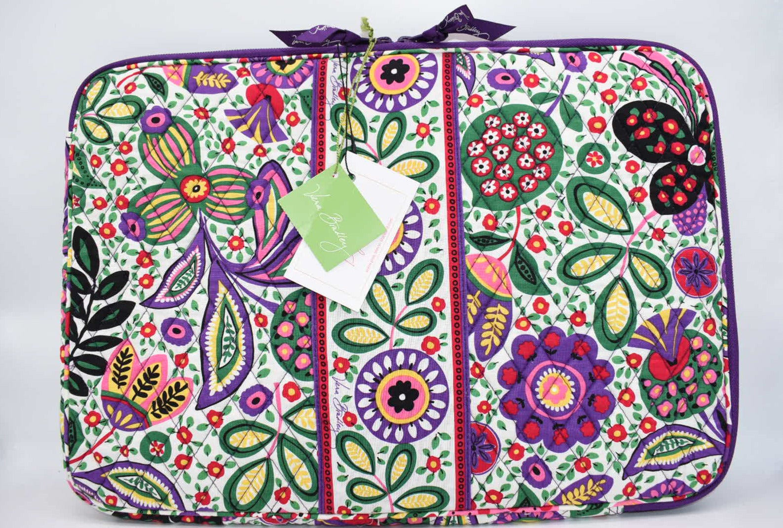 Vera top Bradley laptop bag