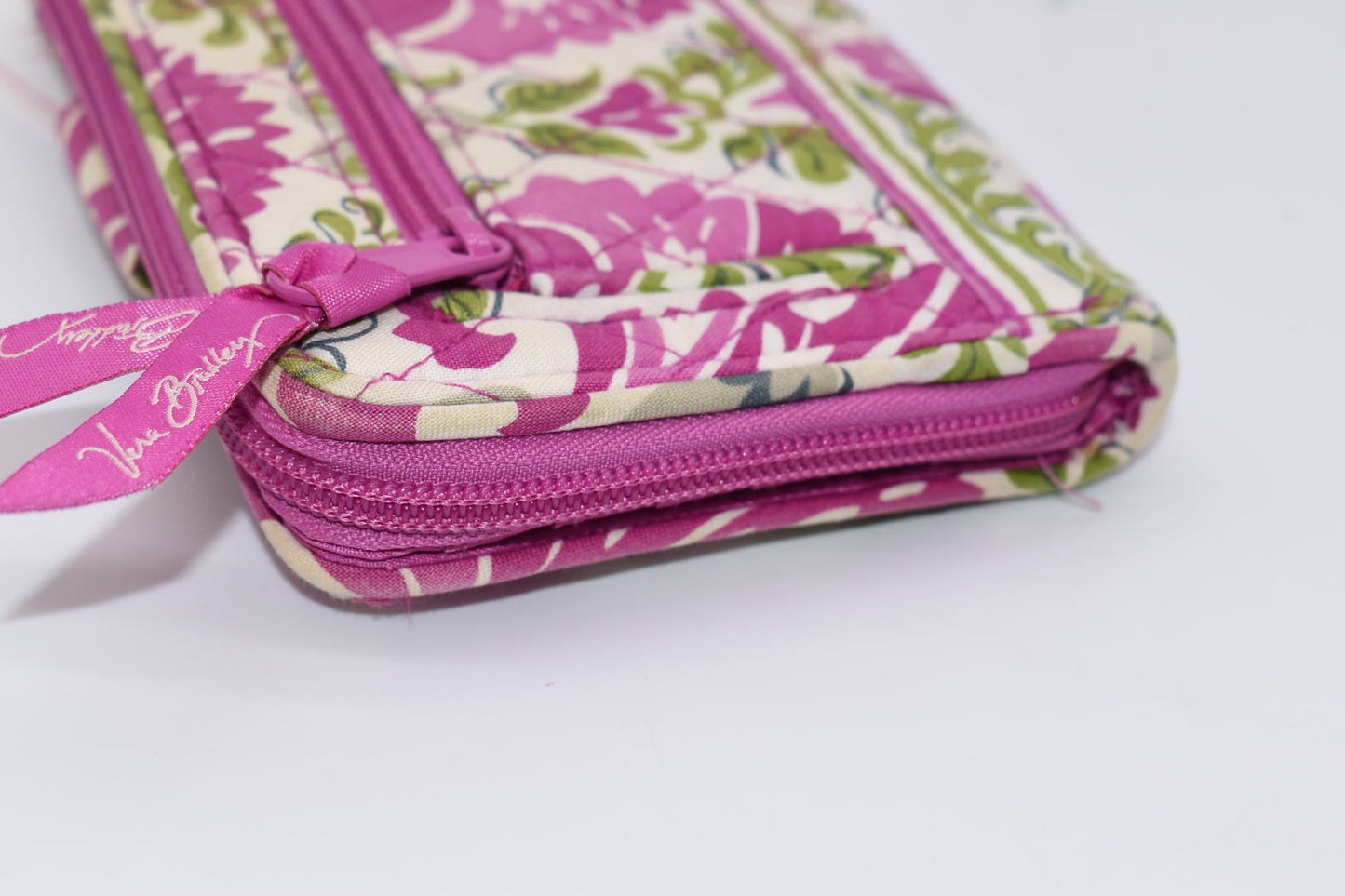 Vera Bradley Turnlock Wallet in "Julep Tulip" Pattern