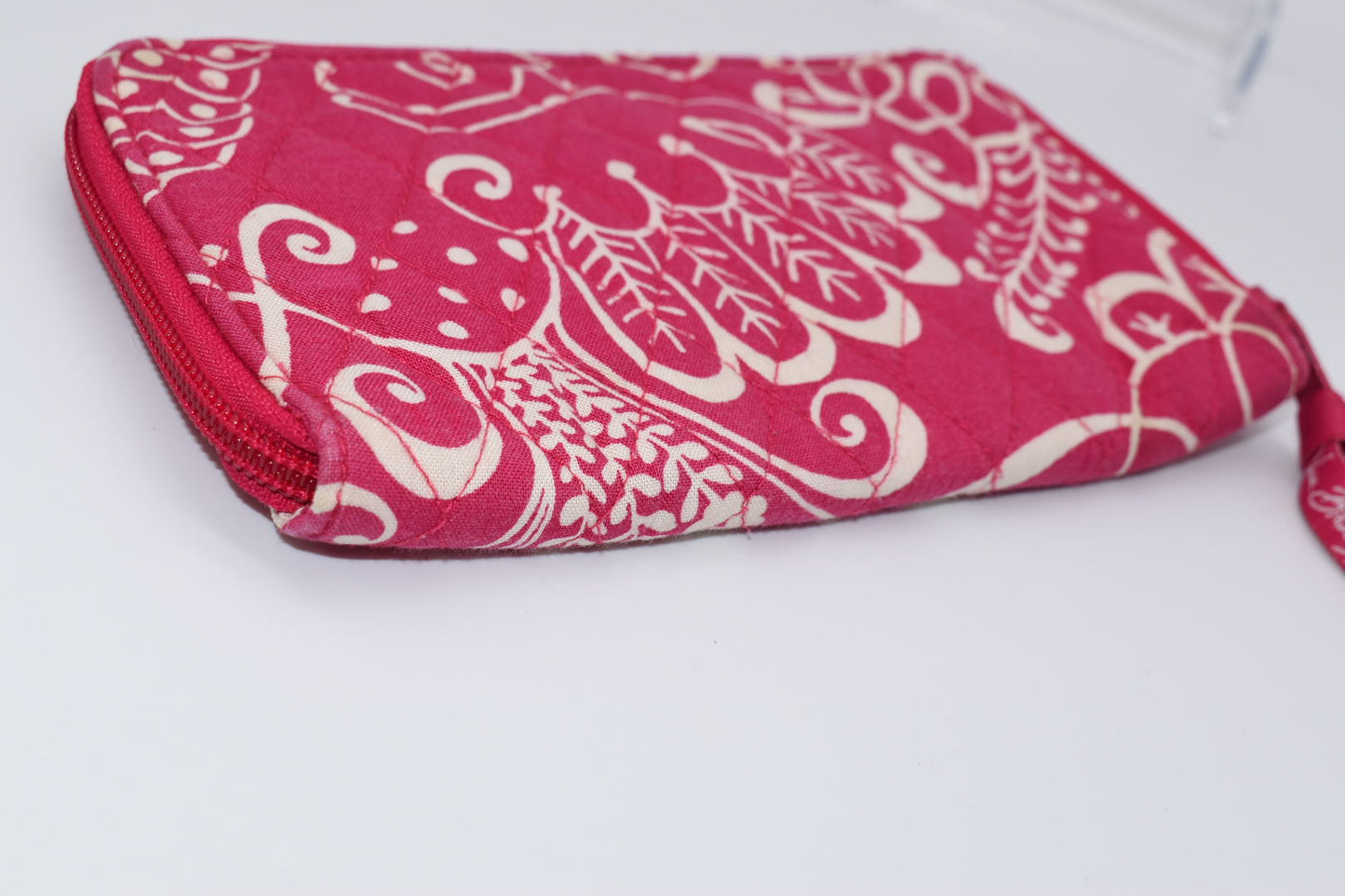 Vera Bradley Zip Around Wallet in "Cupcake Pink" Pattern