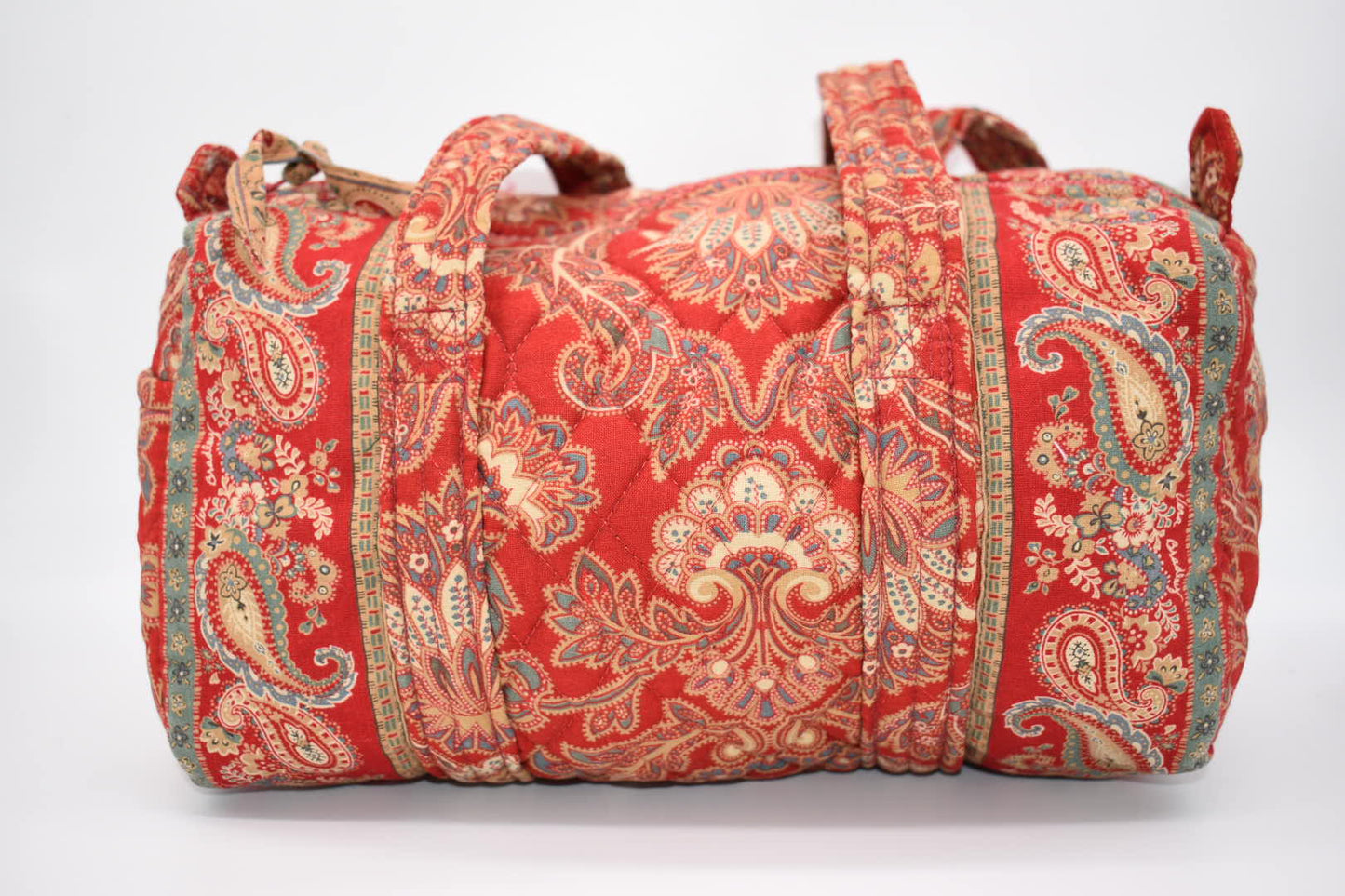 Vintage Vera Bradley Handbag / Shoulder Bag in "Windsor-1995" Pattern