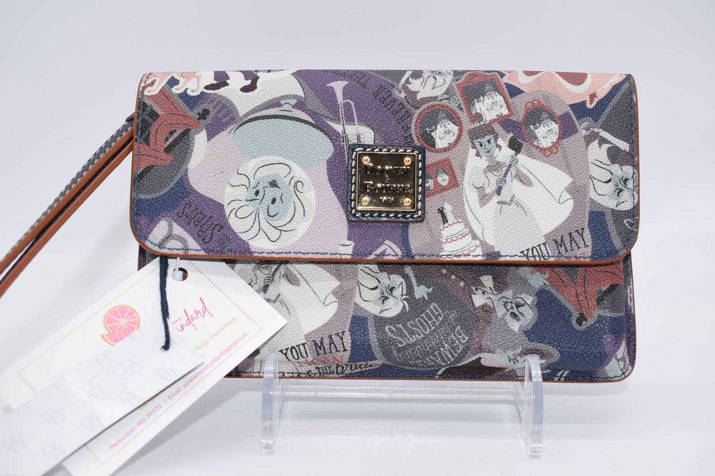 Dooney & Bourke "The Haunted Mansion" Wristlet