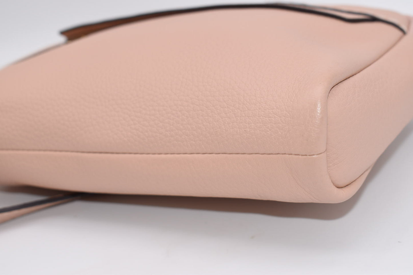 Vera Bradley RFID Mallory Petite Leather Crossbody in "Pink Sands"