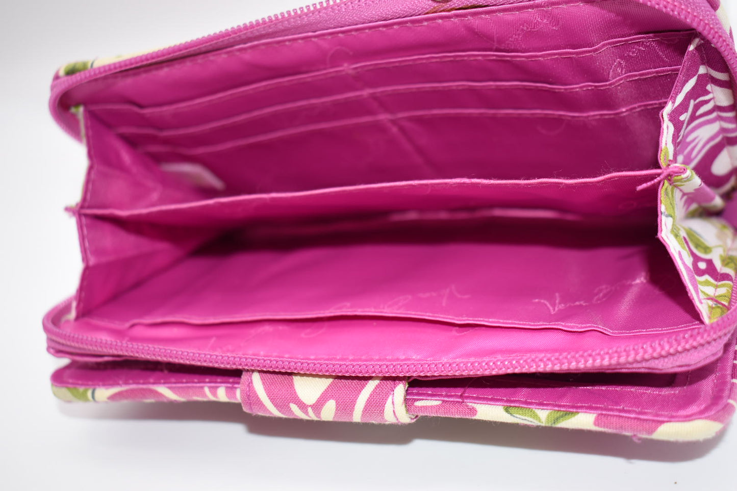 Vera Bradley Turnlock Wallet in "Julep Tulip" Pattern