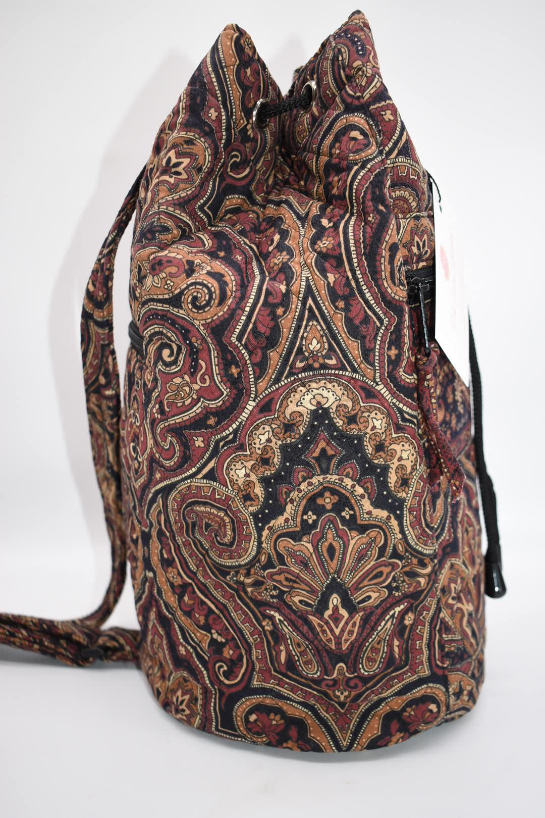 Vintage Vera Bradley Sling Bag in "Mocha - 1996" Pattern