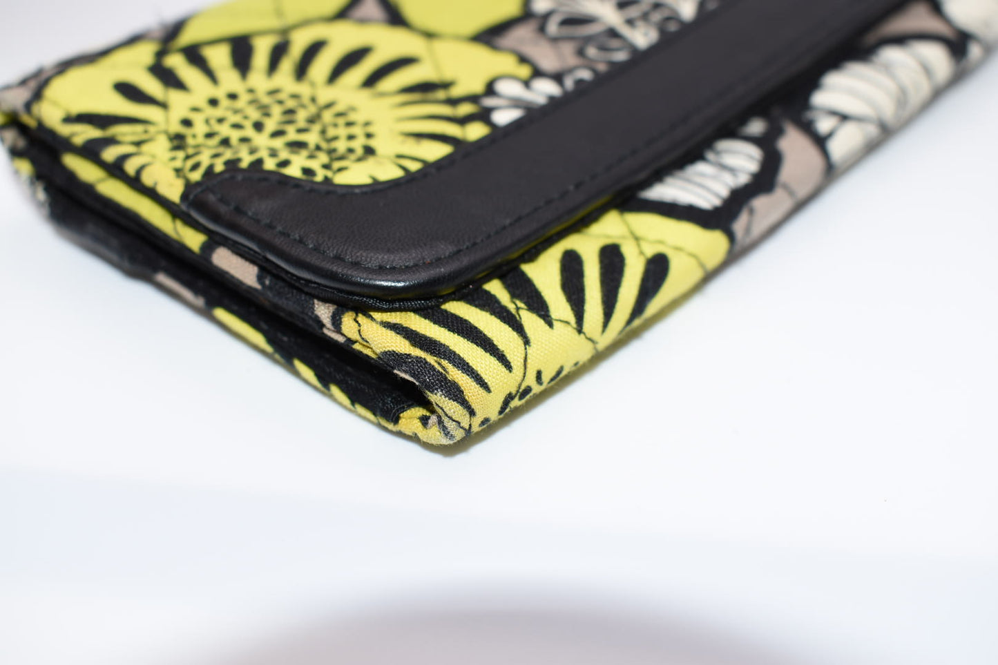 Vera Bradley Trimmed Wallet in "Citron" Pattern