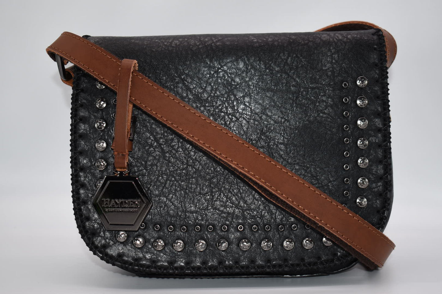 Hayden Harnett “Alissa” Black Crossbody / Shoulder Bag