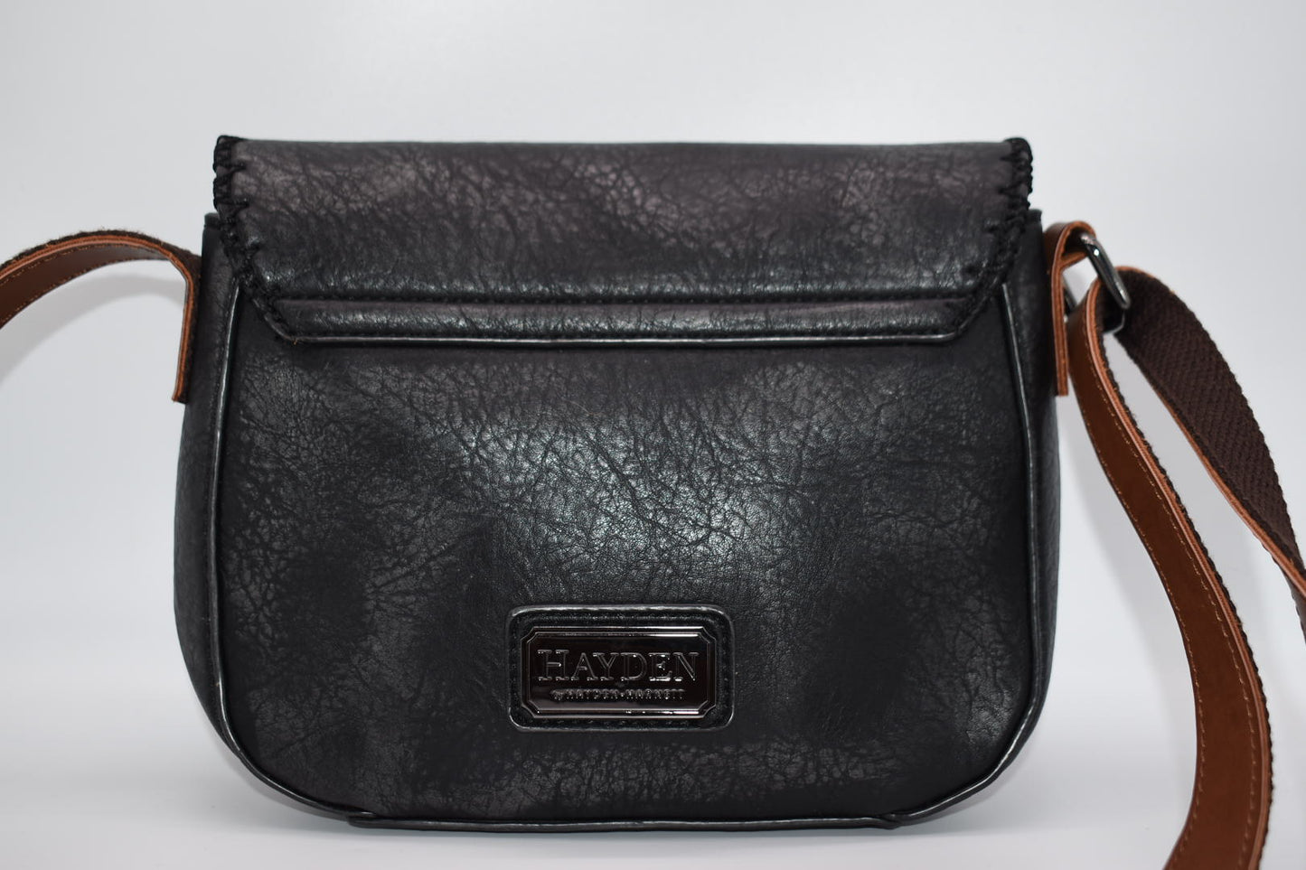 Hayden Harnett “Alissa” Black Crossbody / Shoulder Bag