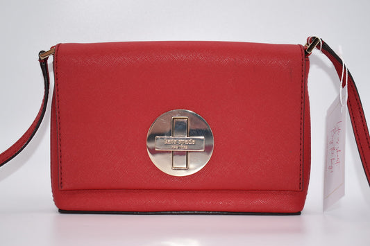 Kate Spade Red Newbury Lane Sally Crossbody Bag