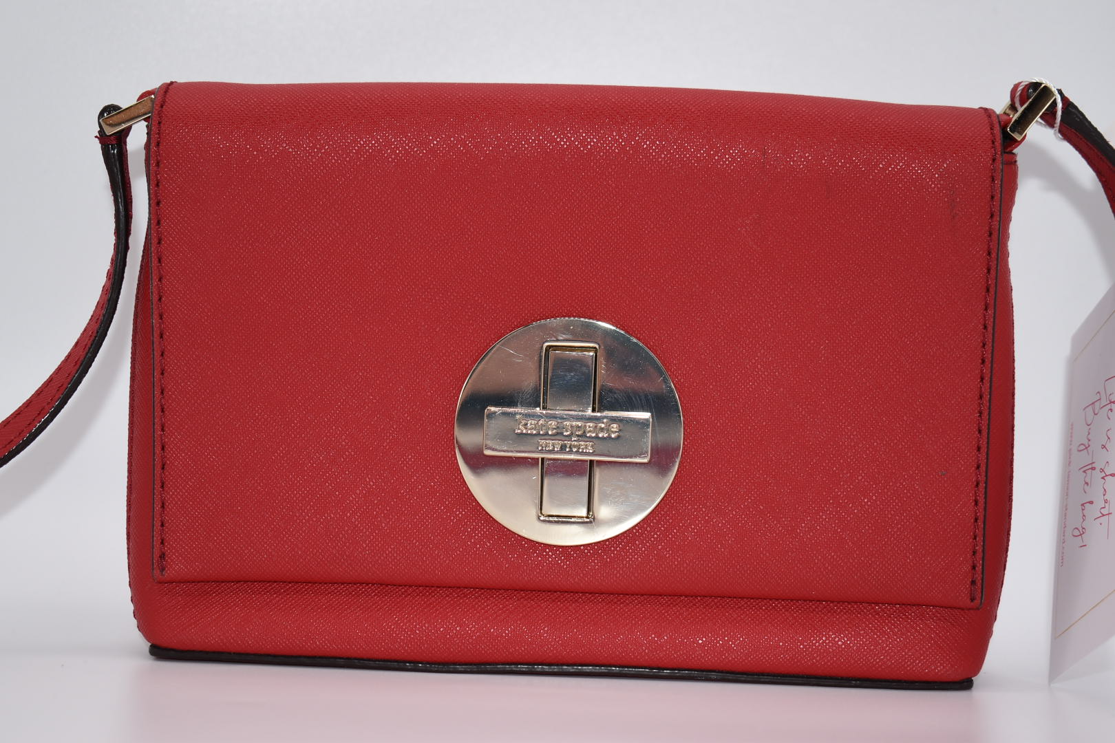 Kate Spade Red Newbury Lane Sally Crossbody Bag