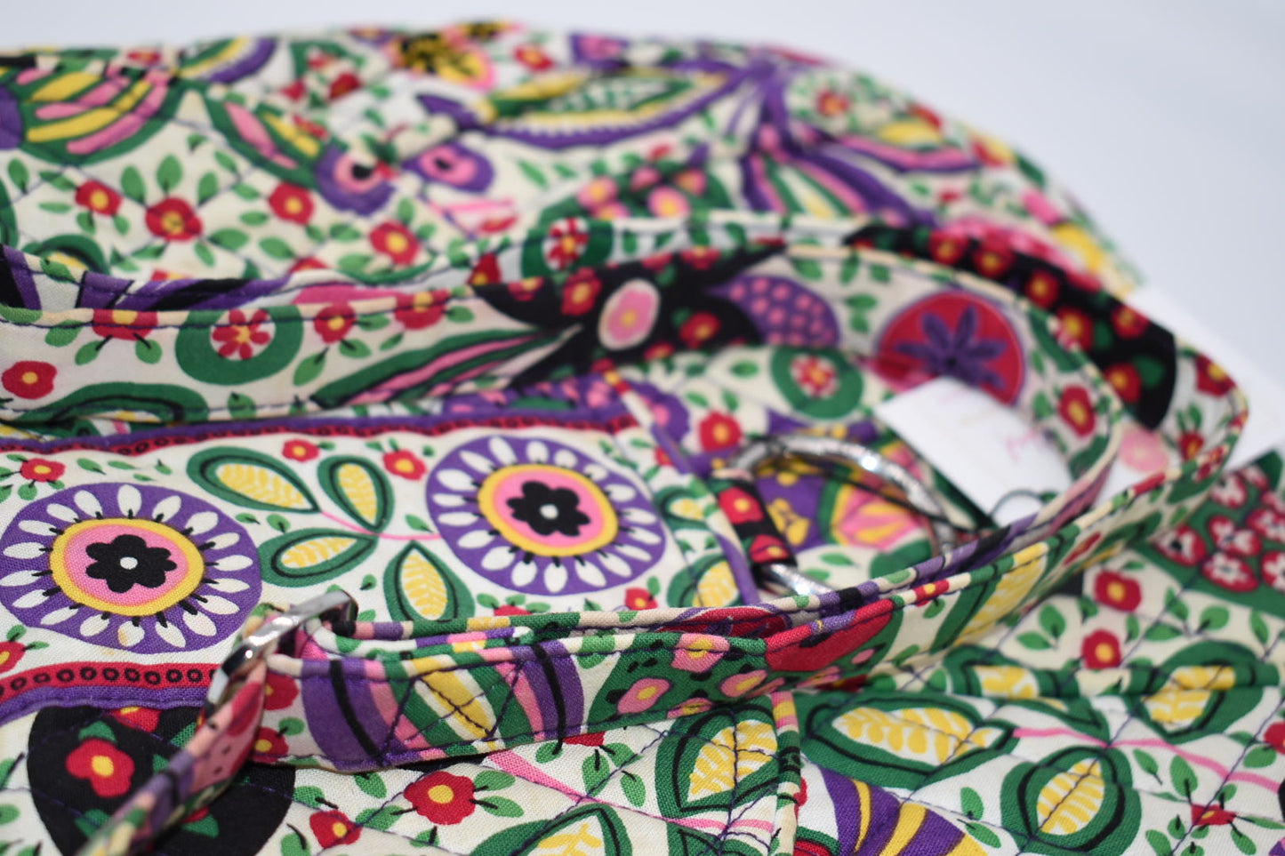 Vera Bradley Saddle Up Crossbody Bag in "Viva La Vera" Pattern