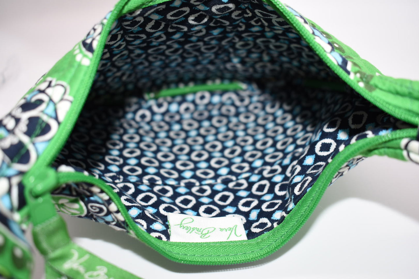 Vera Bradley Olivia Shoulder Bag in "Cupcake Green"