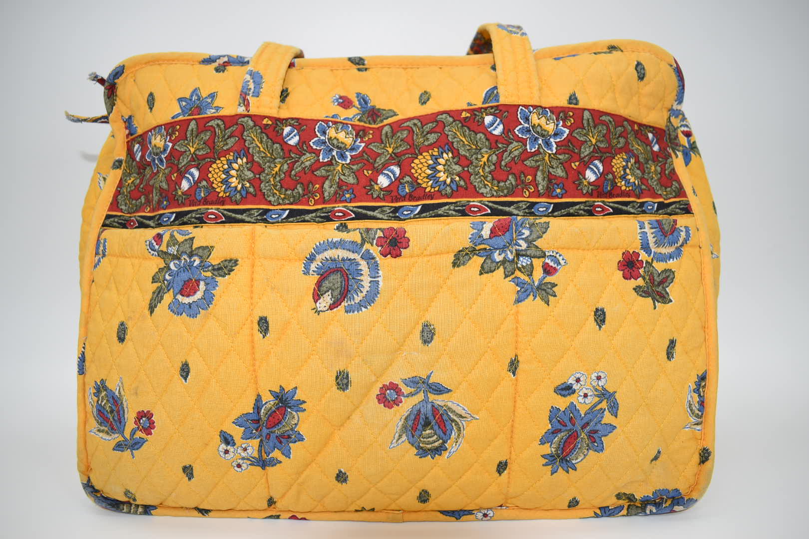 Vera Bradley Diaper Tote Bag in French Yellow - 1999 Pattern – Pink Lemon  Standard