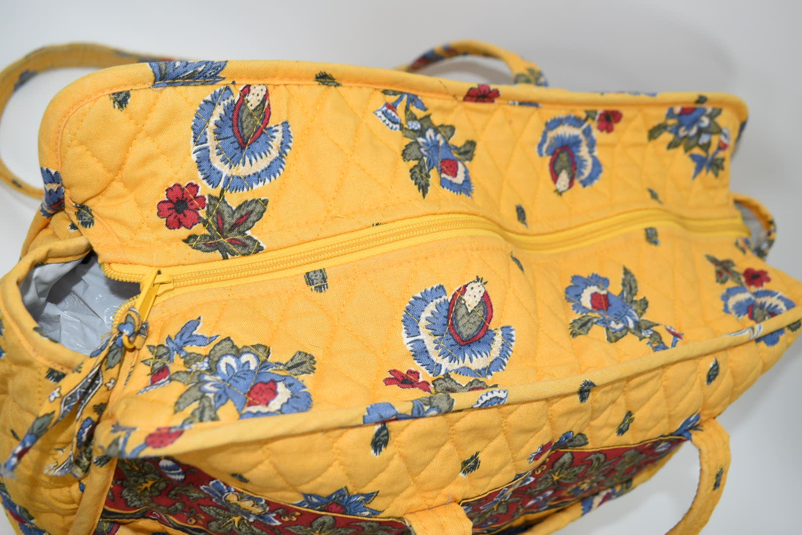Vera Bradley Uptown Baby Diaper Tote Bag in Exotic Floral Grid