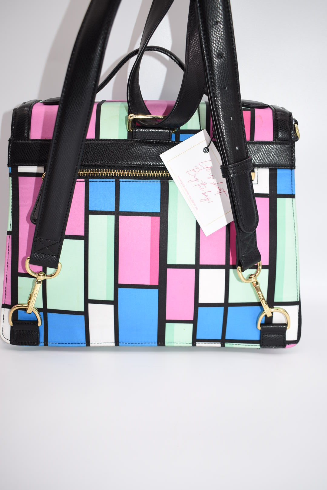 Vera Bradley VIVA LA VERA Diaper Bag EUC Colorful Bold Vibrant Floral